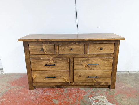 Customizable White Pine Bedroom Dresser – Handmade Wood Storage Cabinet | Made in USA | Model #1105 Limitless Woodworking  item