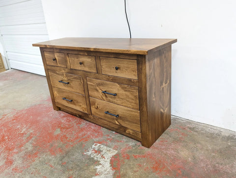 Customizable White Pine Bedroom Dresser – Handmade Wood Storage Cabinet | Made in USA | Model #1105 Limitless Woodworking  item