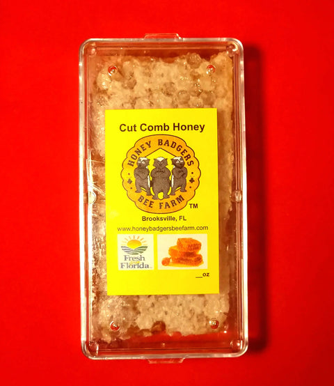 Cut Honey Comb Honey Badgers Bee Farm 