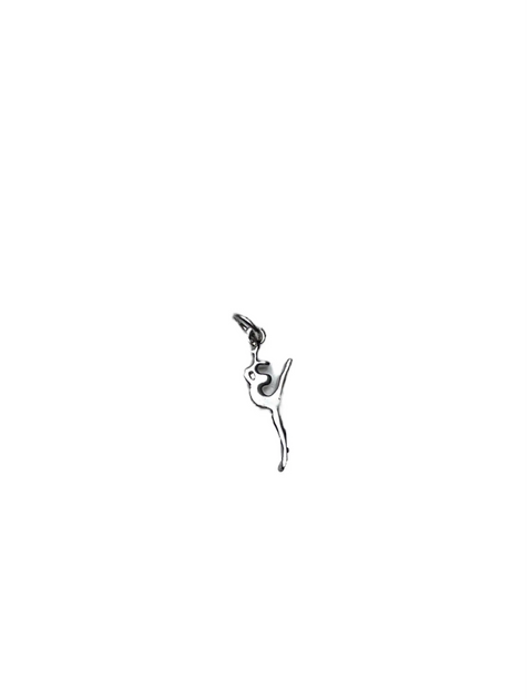 Dancer Pendant Necklace – Stainless Steel Chain – Graceful Ballet Jewelry | Made in USA Michelle Marie Boutique  Necklace