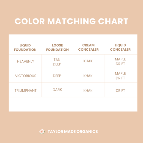 Organic Liquid Mineral Foundation 1 oz – Lightweight Buildable Coverage with Aloe Vera & Vitamin E | Made in USA Taylor Made Organics  foundation