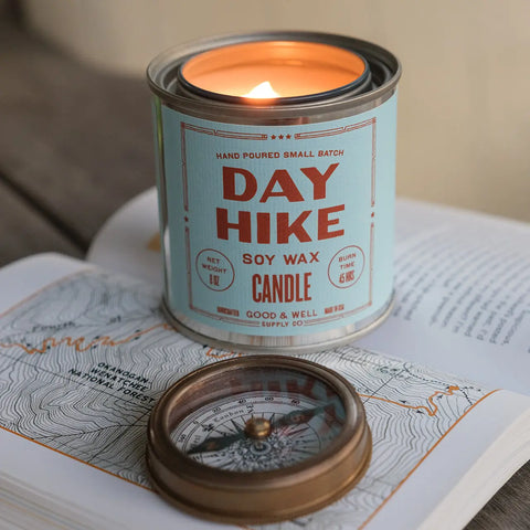 Day Hike Happy Place Candle Good & Well Supply Co.  Candles