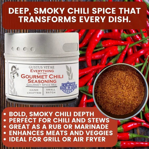 Deluxe 20-Piece International Seasoning Set – Gourmet Herb and Spice Collection | Made in USA Handcrafted Gustus Vitae  Collections & Gift Sets