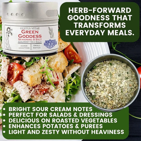 Deluxe 20-Piece International Seasoning Set – Gourmet Herb and Spice Collection | Made in USA Handcrafted Gustus Vitae  Collections & Gift Sets
