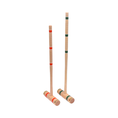Deluxe 8-Player Hardwood Croquet Set – Maple Mallets with Vinyl Wickets – AmishCrafted | Made in USA Amish Toy Box  Outdoor Games, Backyard Croquet