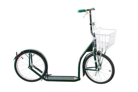 Deluxe Amish-Made Kick Scooter with 16 Inch Wheels – Big Kid Size – Steel Frame | Made in USA Amish Toy Box  Sports