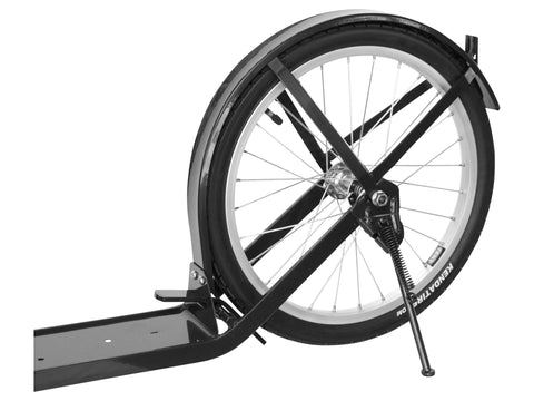 Deluxe Amish-Made Kick Scooter with 16 Inch Wheels – Big Kid Size – Steel Frame | Made in USA Amish Toy Box  Sports