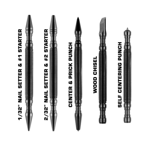Deluxe Hammerless Woodworking Tool Kit – 5-Piece Set | Made in USA Hammerless Impact Technology  item