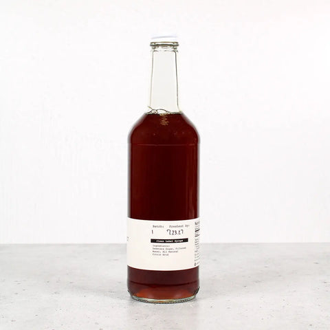 Demerara Syrup 750mL – Natural Cane Sugar Cocktail and Coffee Sweetener | Made in USA Premium Quality The Syrup Project 