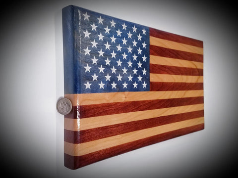 Desktop American Flag - ”Young Glory” American Grains LLC 