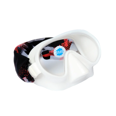 Dimension Youth Swim Mask with Anti-Fog Clear Lenses – Patented Cozy Fit for Ages 4-8 | Splash Place Assembled in USA Splash Place  Youth Swim Mask
