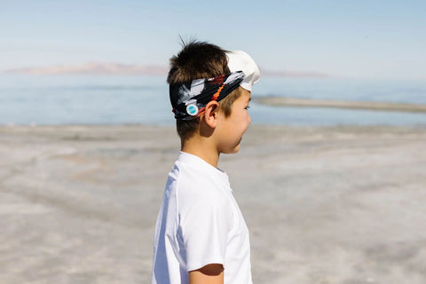 Dimension Youth Swim Mask with Anti-Fog Clear Lenses – Patented Cozy Fit for Ages 4-8 | Splash Place Assembled in USA Splash Place  Youth Swim Mask