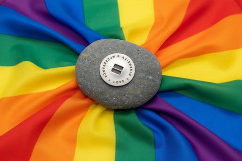 Diversity Acceptance Meditation Stone – Compassion Gift for Unity and Inclusion | Made in USA Whitney Howard Designs  Meditation Stones