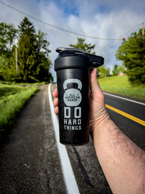 Do Hard Things 20 Oz Sportshaker Bottle – Durable Stay Hydrated | Made in USA All American Maker 