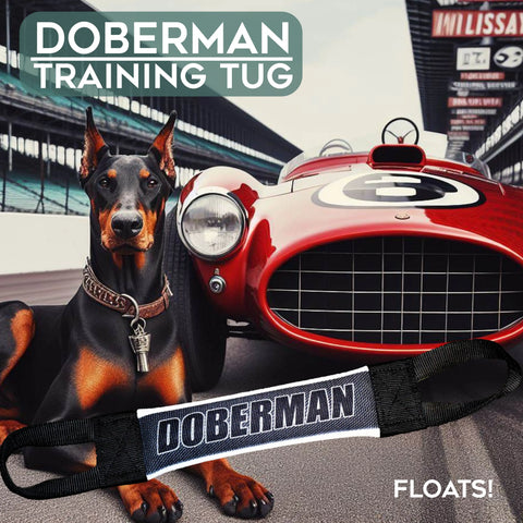 Doberman Heavy-Duty Fire Hose Dog Tug – Durable Training Toy | Made in USA Bulletproof Pet Products Inc  TUGS