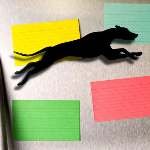 Dog Silhouette Magnet – Strong Fridge Magnet | Made in USA Chatelet Manufacturing 