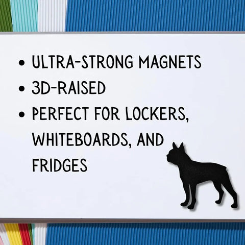 Dog Silhouette Magnet – Strong Fridge Magnet | Made in USA Chatelet Manufacturing 