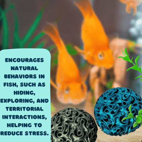 Aquarium Coral Reef Dome – Fish Shelter and Egg Laying Habitat | Made in USA Chatelet Manufacturing 