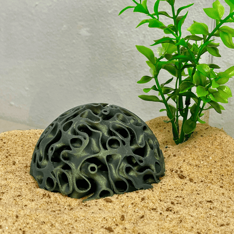 Aquarium Coral Reef Dome – Fish Shelter and Egg Laying Habitat | Made in USA Chatelet Manufacturing 