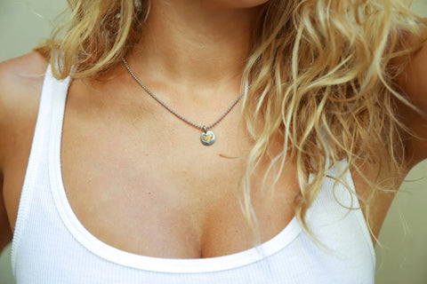 Double-Sided Hearts of Gold Necklace – Dainty Feminine Charm | Handcrafted Made in USA Jewelry Gift Whitney Howard Designs  Hearts of Gold