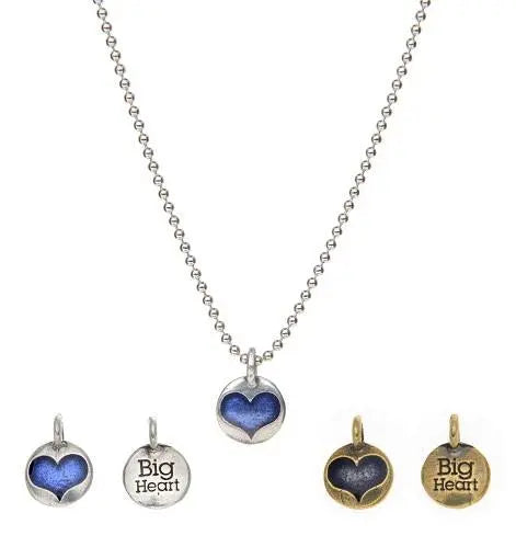 Double-Sided Hearts of Gold Necklace – Dainty Inspirational Pendant | Made in USA by Whitney Howard Designs Whitney Howard Designs  Hearts of Gold