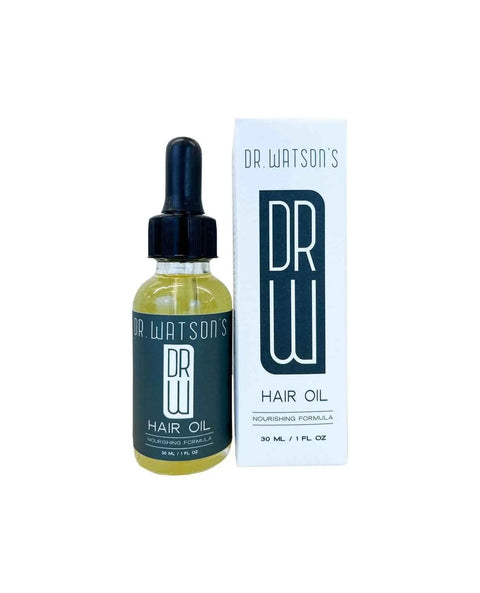 Dr. Watson’s 1 oz Hair Oil – Nourishing Blend of Argan and Castor Oils | Hydrating Formula | Made in USA Dr. Watson's Hair & Body Care  Hair Oil