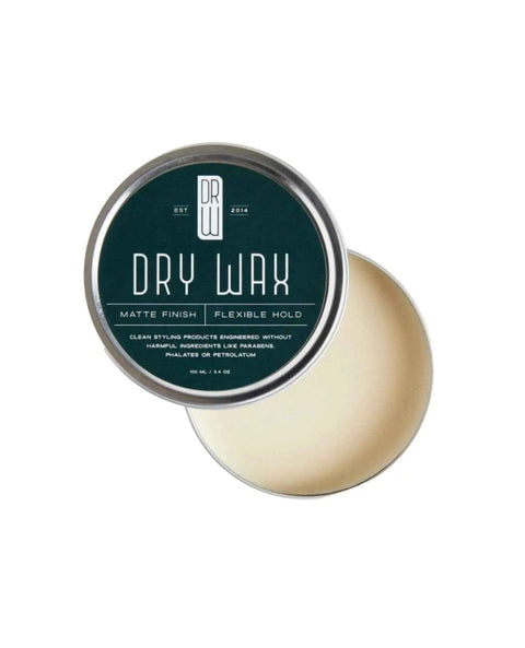 Dr. Watson’s 3.4 Oz Dry Wax – Flexible Hold Matte Finish Hair Styling Wax | Made in USA Dr. Watson's Hair & Body Care  Dry Wax