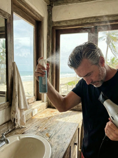 Dr. Watson’s 8 Oz Sea Salt Hair Spray – Volumizing Light Hold Texturizer | Made in USA Premium Hair Care Dr. Watson's Hair & Body Care  Sea Salt Spray