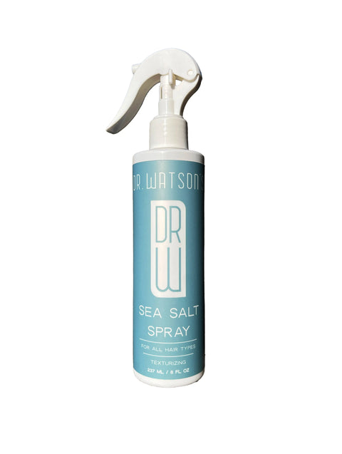 Dr. Watson’s 8 Oz Sea Salt Hair Spray – Volumizing Light Hold Texturizer | Made in USA Premium Hair Care Dr. Watson's Hair & Body Care  Sea Salt Spray