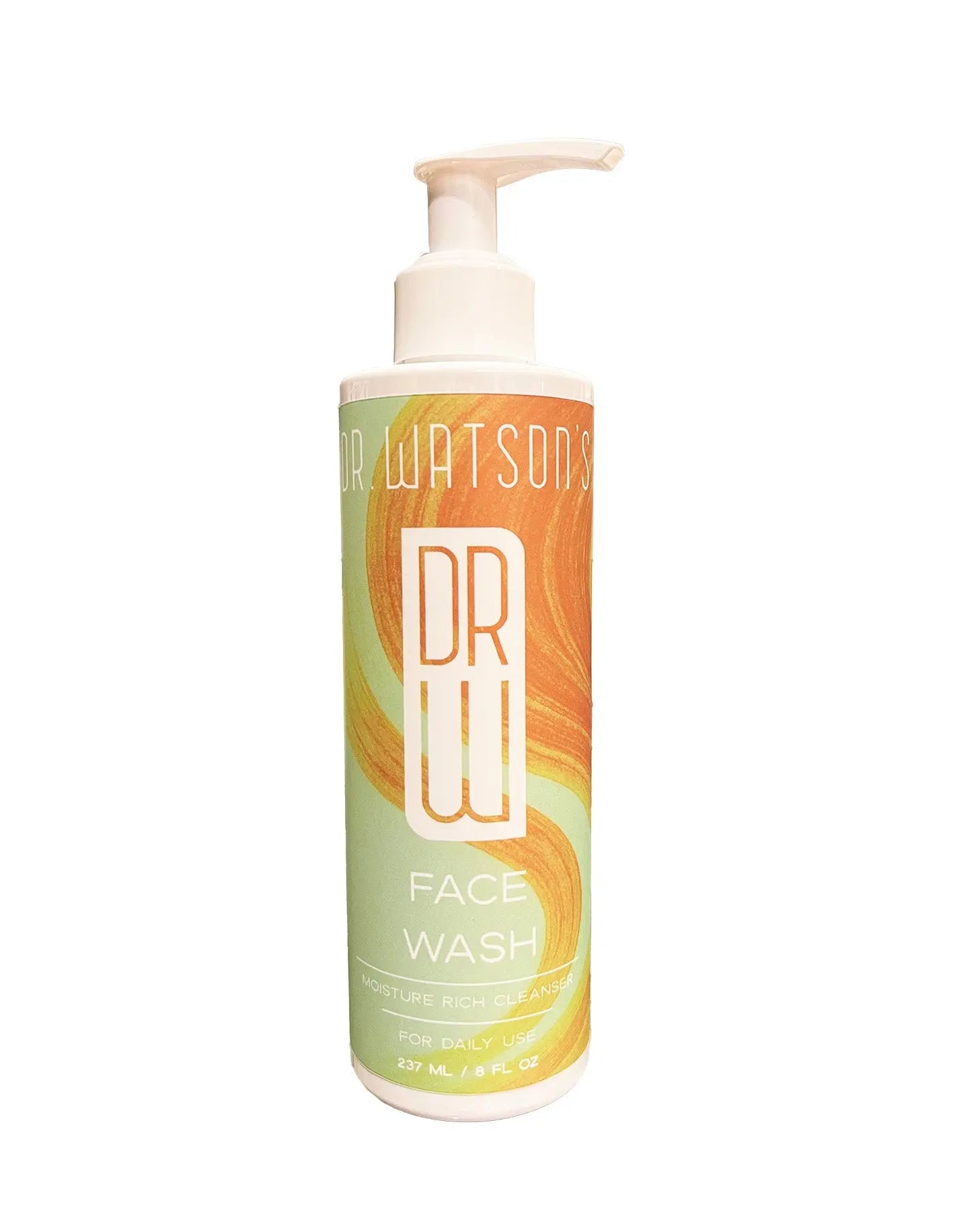 Dr. Watson's Hair Care | Face Wash | Lemon Verbana | 8 Oz. Dr. Watson's Hair & Body Care  Face Wash