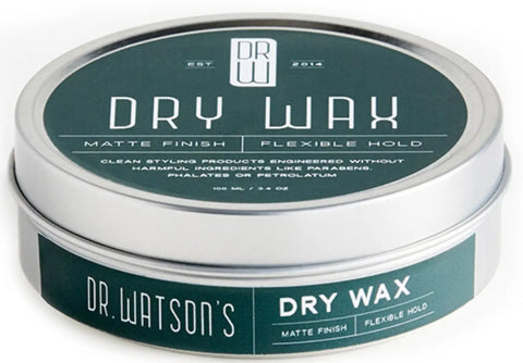 Dr. Watson's Hair Care | Hair Styling | Dry Wax Dr. Watson's Hair & Body Care  Dry Wax