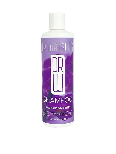 Dr. Watson's Hair Care | Shampoo & Conditioner Bundle | Sweet Pea | 16 Oz Each Dr. Watson's Hair & Body Care  Shampoo and Conditioner