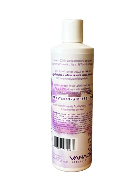 Dr. Watson's Hair Care | Vitamin Rich Conditioner | Sweet Pea | 16 Oz. Dr. Watson's Hair & Body Care  Conditioner