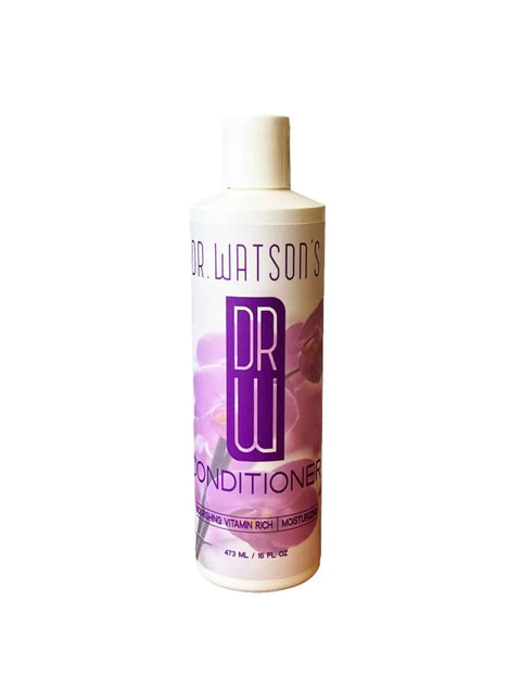 Dr. Watson's Vitamin-Enriched Hair Conditioner 16 Oz – Sulfate-Free Sweet Pea Scent | Made in USA Dr. Watson's Hair & Body Care  Conditioner