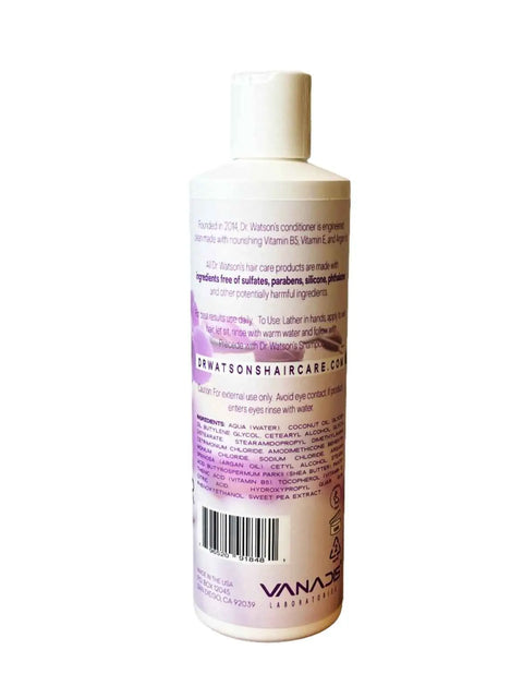 Dr. Watson's Vitamin-Enriched Hair Conditioner 16 Oz – Sulfate-Free Sweet Pea Scent | Made in USA Dr. Watson's Hair & Body Care  Conditioner