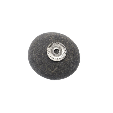 Dream Big Meditation Stone – Handcrafted Natural River Rock with Recycled Pewter | Inspirational Gift Made in USA Whitney Howard Designs  Meditation Stones