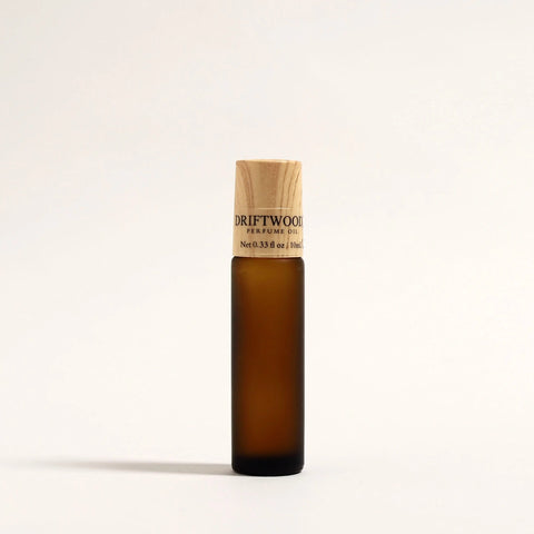 Driftwood No3 10 mL Perfume Oil Roller – Coastal Woody Fragrance Blend with Rosemary and Cedar | Made in USA Cheryl Kelly & Co  Perfume