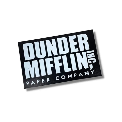 Dunder Mifflin 3D Printed Ornament 5 Inch – Made in USA Chatelet Manufacturing 