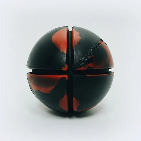 Durable 3 Inch Natural Rubber Dog Ball Toy – Interactive Chew Toy | Made in USA Goughnuts 