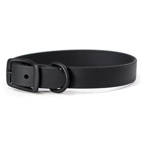 Durable BioThane Dog Collar 1 Inch Wide – Stain & Odor Resistant Outdoor Collar | Made in USA Auburn Leathercrafters  item