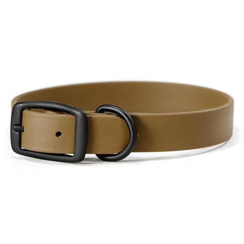 Durable BioThane Dog Collar 1 Inch Wide – Stain & Odor Resistant Outdoor Collar | Made in USA Auburn Leathercrafters  item