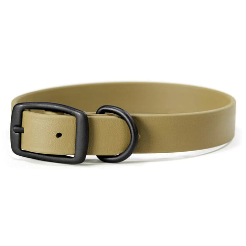 Durable BioThane Dog Collar 1 Inch Wide – Stain & Odor Resistant Outdoor Collar | Made in USA Auburn Leathercrafters  item