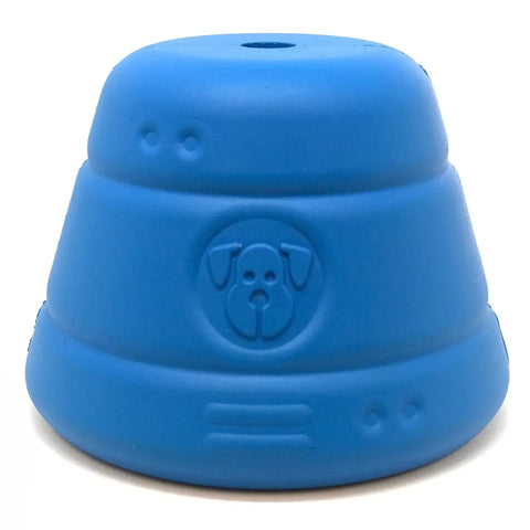 Durable Enrichment Feeder Dog Toy – Large Space Capsule Puppyprene Rubber Slow Feeder | Made in USA SodaPup  Rubber Dog Toys