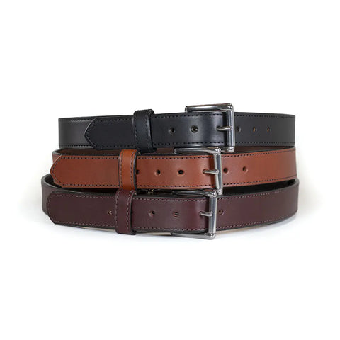 Durable Full-Grain English Bridle Leather Belt 28-50 Inch – Everyday Wear Adjustable | Made in USA Auburn Leathercrafters  item