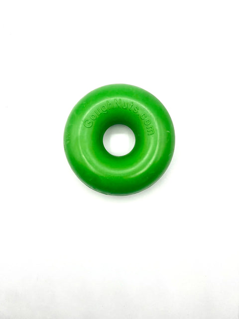 Durable Green Dog Chew Rings – Tough Pet Toy For Aggressive Chewers | Made in USA Goughnuts 