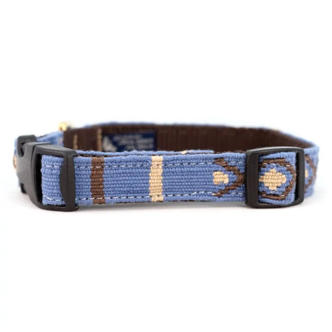 Durable Hand-Woven Side-Release Dog Collar – Premium Nylon With Brass Hardware | Made in USA Auburn Leathercrafters  item