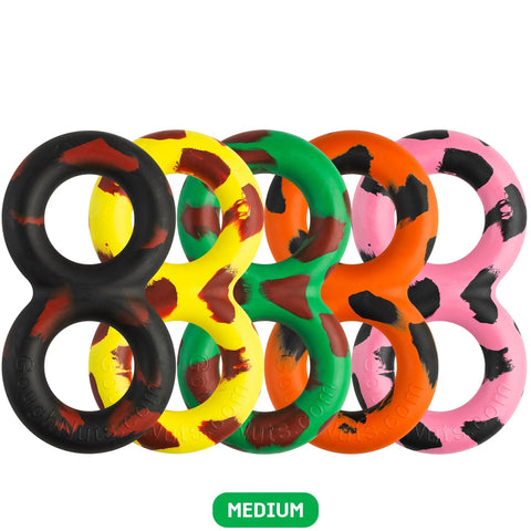 Durable Medium Tug Dog Toy – Interactive Chew Toy for 30-70 lb Dogs | Made in USA Goughnuts 