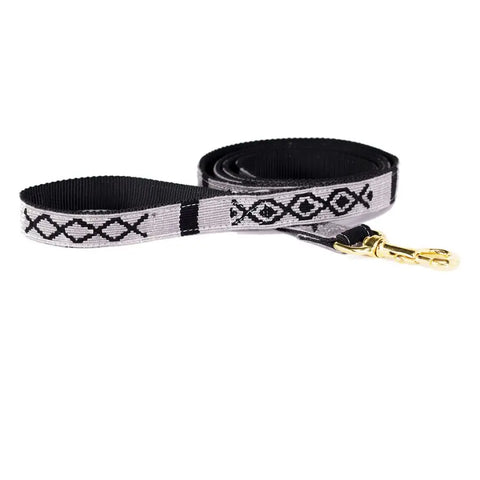 Durable Patterned Dog Leash 6 Feet – Stylish Pet Leash with Brass Clip | Made in USA Auburn Leathercrafters  item