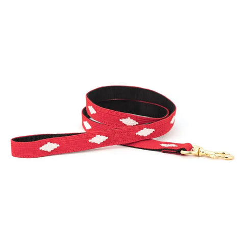 Durable Patterned Dog Leash 6 Feet – Stylish Pet Leash with Brass Clip | Made in USA Auburn Leathercrafters  item