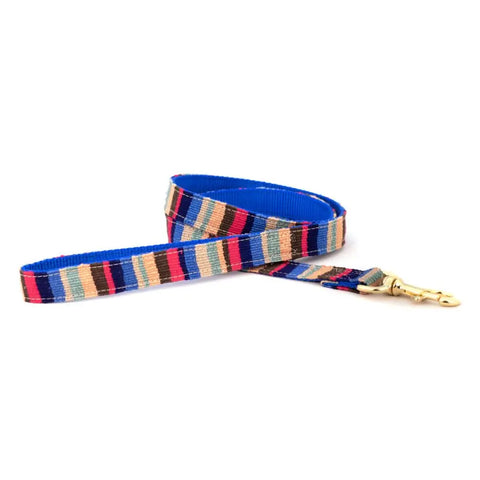 Durable Patterned Dog Leash 6 Feet – Stylish Pet Leash with Brass Clip | Made in USA Auburn Leathercrafters  item